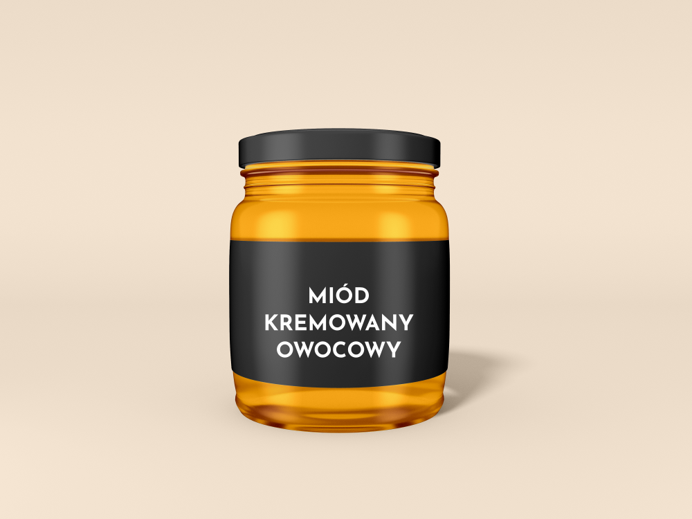 Miód wielokwiatowy z malinami